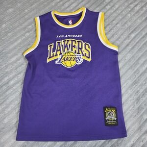 NBA LA Lakers Post Season Western Conference Purple Jersey Youth 10/12